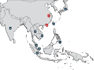 Карта Азии