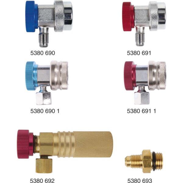 Быстросъемы для заправки кондиционера