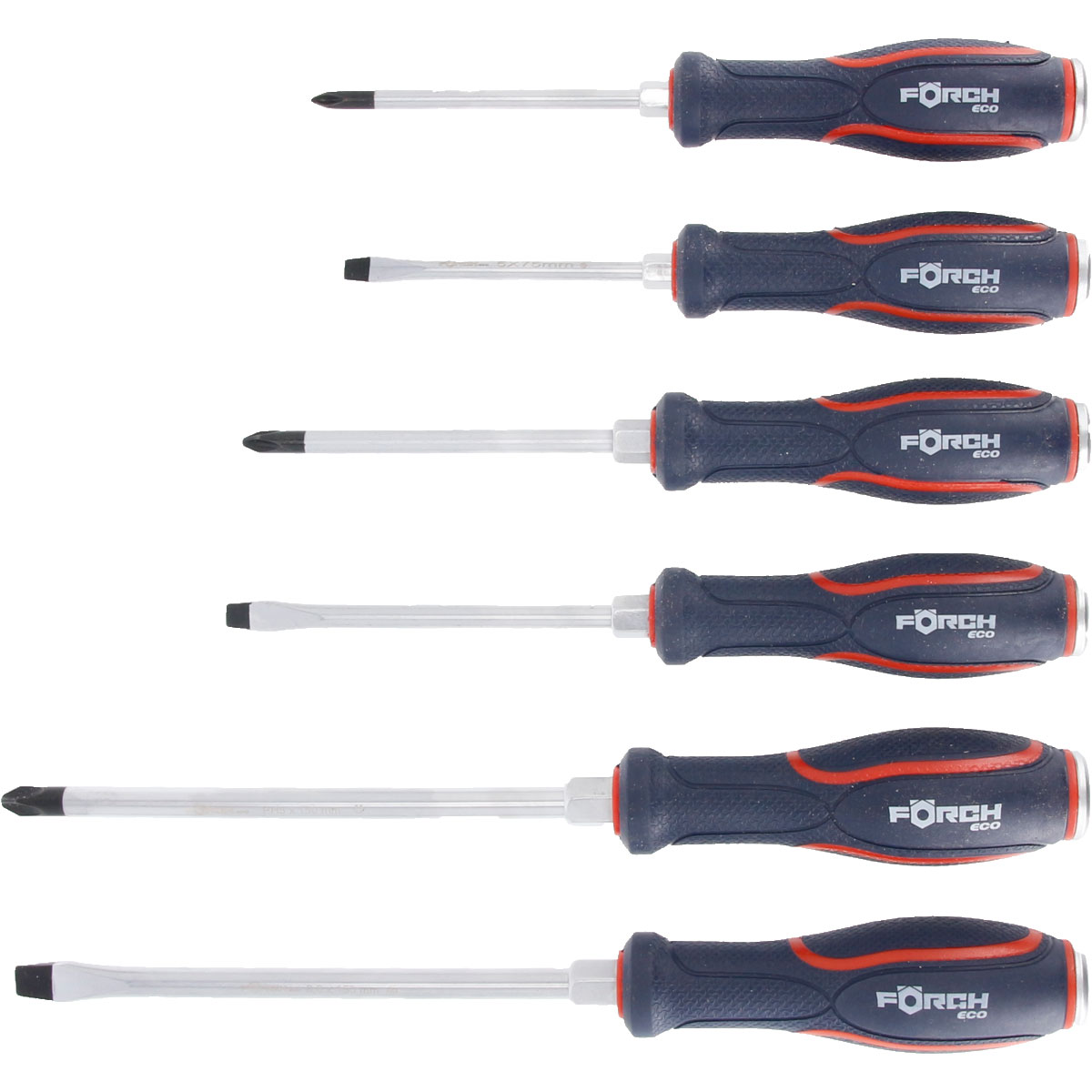 Набор отверток LS/PH с ударным колпачком ECO