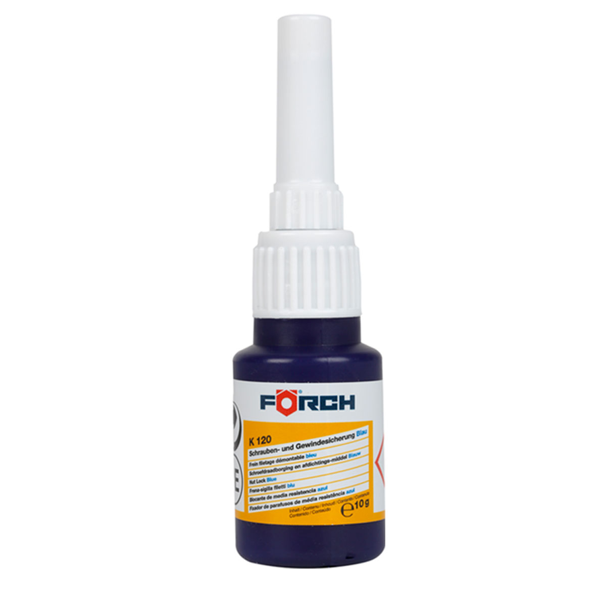 Резьбовой герметик средней фиксации K120, синий, 10г