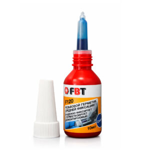 Резьбовой герметик средней фиксации F120, синий, 10мл