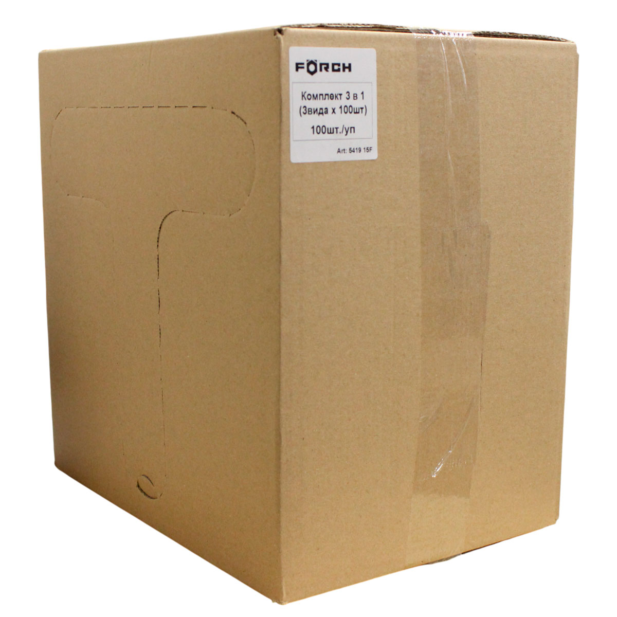 Комплект чехлов для автомобиля 3 в 1 (3вида х 100шт)